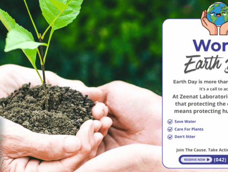 Earth Day Action Plan Zeenat Laboratories 1 1 - Authentic Zeenat Laboratory | Dr. Zeenat Hussain legacy