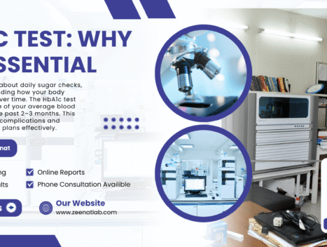 HbA1c Test Why Its Essential for Long Term Diabetes Control 1 - Authentic Zeenat Laboratory | Dr. Zeenat Hussain legacy