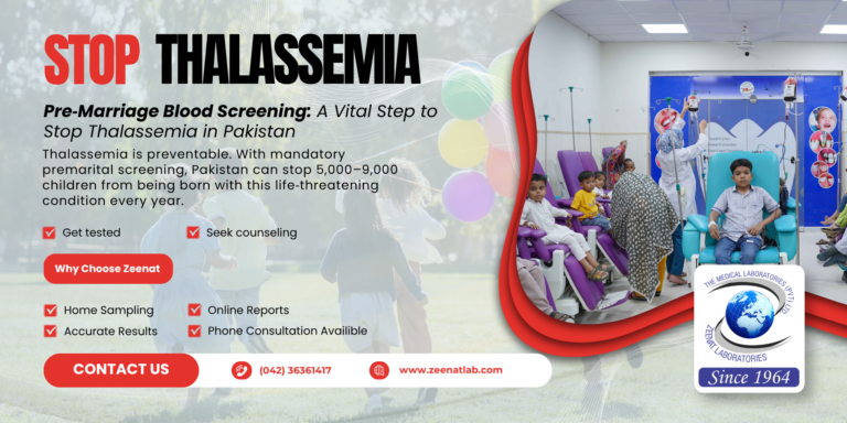 Pre Marriage Blood Screening: A Vital Step to Stop Thalassemia in Pakistan