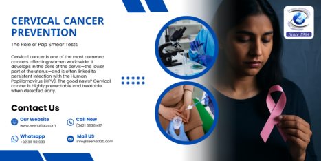 Zeenat Lab 17 - Serving since 1964 | Zeenat Lab Cervical Cancer Prevention The Role of Pap Smear Tests - Authentic Zeenat Laboratory | Dr. Zeenat Hussain legacy