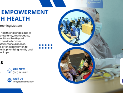 Women Empowerment Through Health Why Preventive Screening Matters - Authentic Zeenat Laboratory | Dr. Zeenat Hussain legacy