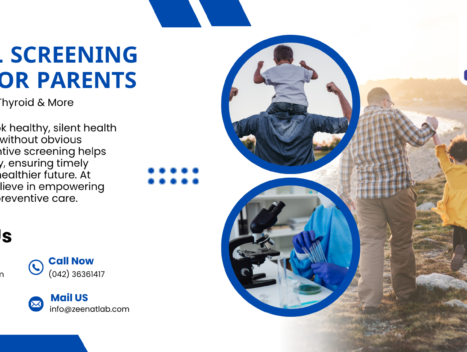 Annual Screening Guide for Parents CBC Lipid Profile Thyroid More - Authentic Zeenat Laboratory | Dr. Zeenat Hussain legacy