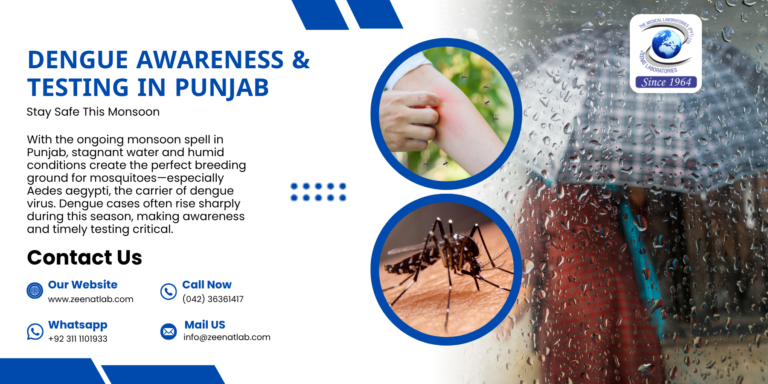 Dengue Awareness & Testing in Punjab: Stay Safe This Monsoon